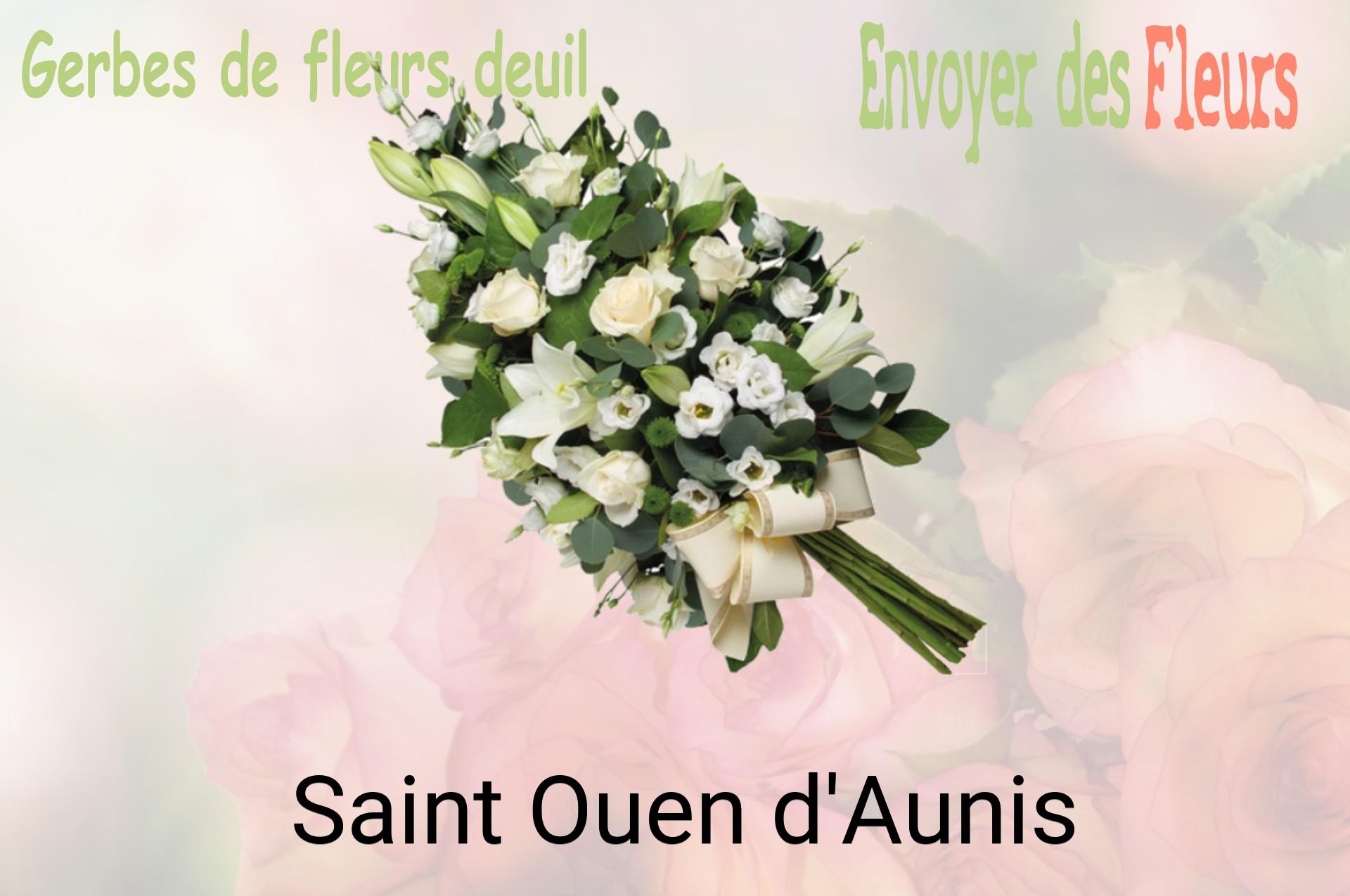 Gerbe de fleurs de deuil livrée à Saint-Ouen-d'Aunis